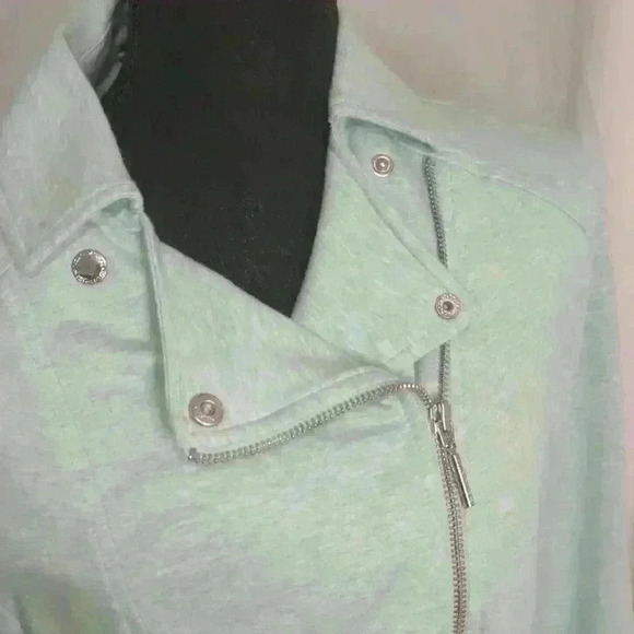 Halston MINT SPORTY JACKET - Picture 2 of 8